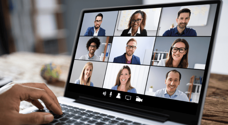 Laptop Video call